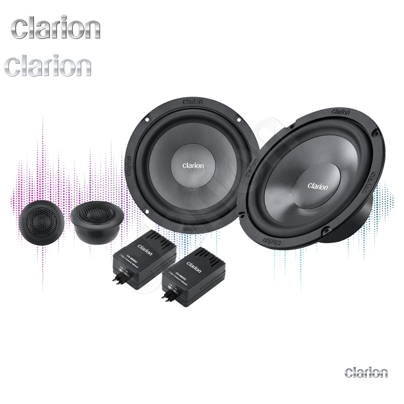 Clarion SH1636C Hoparlör | 6.5&quot;, 50W RMS, 90dB (Premium)