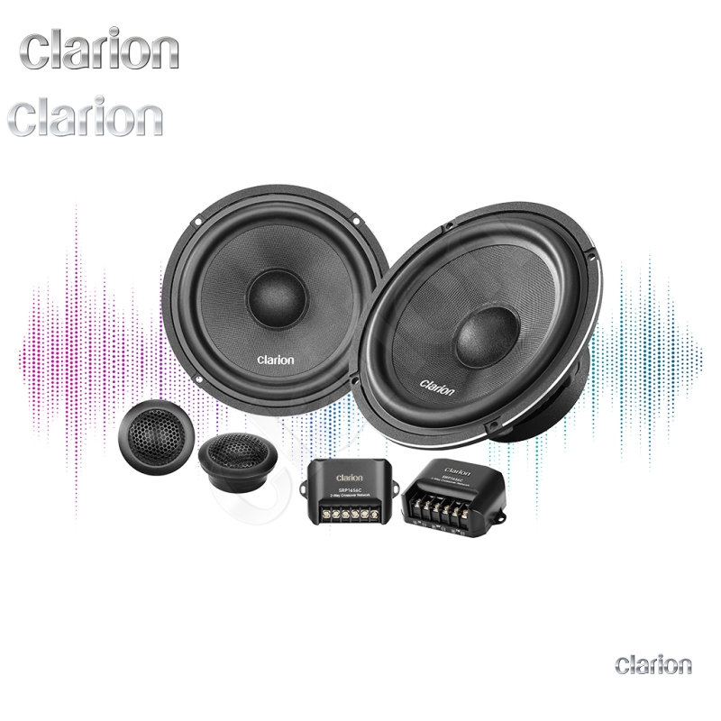Clarion SRP1656C Hoparlör | 6.5&quot;, 60W RMS, 91dB (Premium)