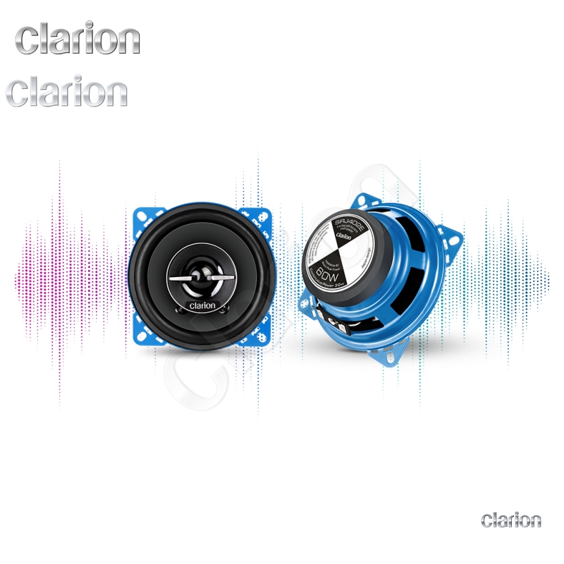 Clarion SRJ402E Koaksiyel | 4&quot;, 30W RMS, 87dB